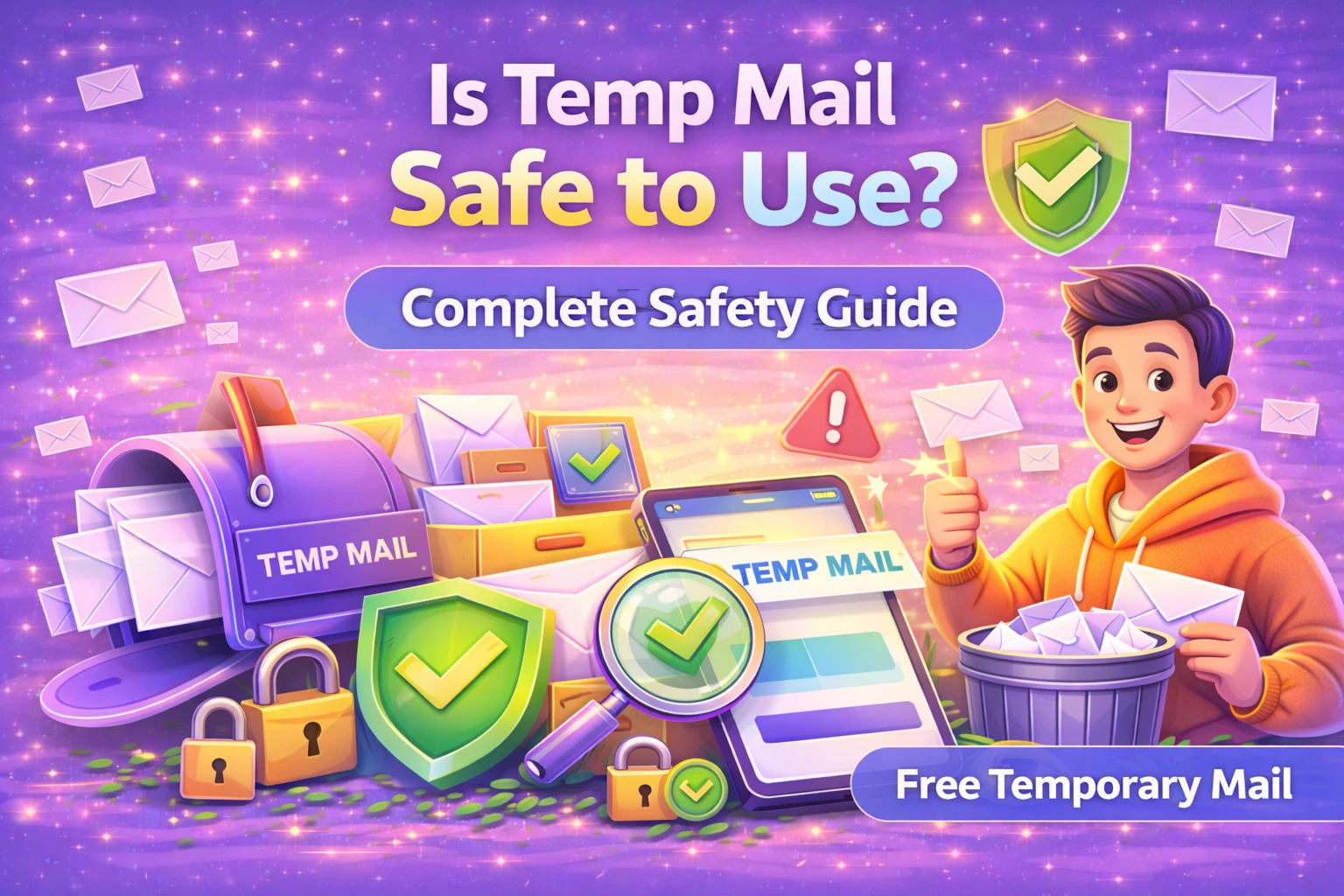 Is Temp Mail Safe to Use? Complete Safety Guide | Free Temporary Mail